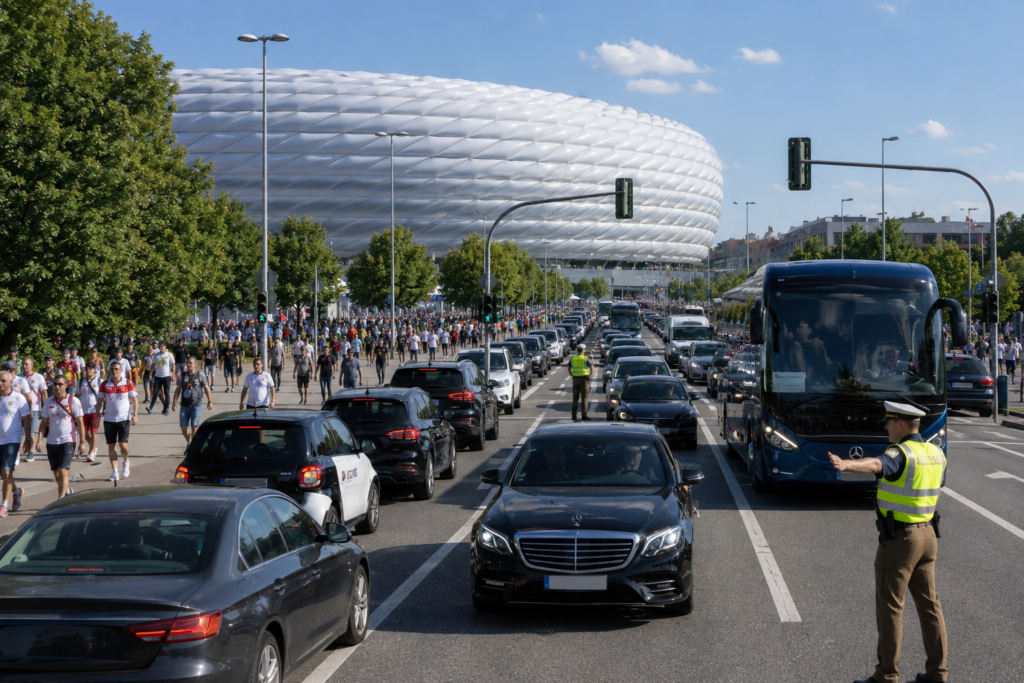 City Traffic During FIFA