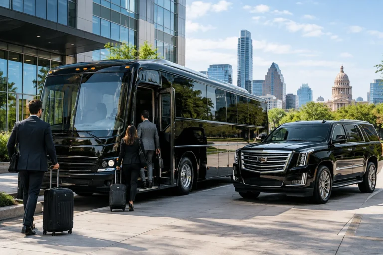 corporate event transportation Austin